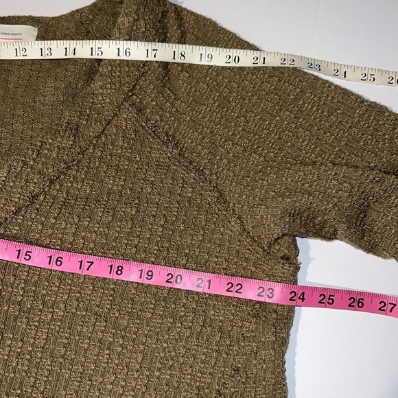 Two By Vince Camuto Womens Buttondown Cropped Lag & Look Waffle Sweater XXL - Picture 10 of 13